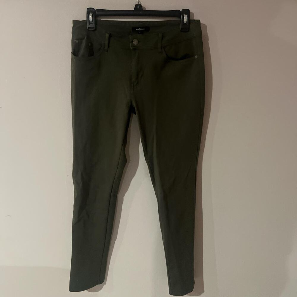 Ambiance green high waisted skinny jeans